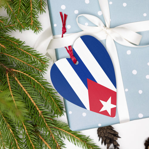 Cuba Wooden Christmas Ornaments