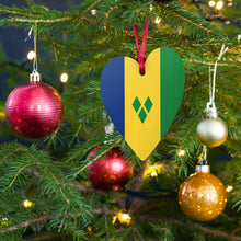 Load image into Gallery viewer, St. Vincent and the Grenadines Wooden Christmas Ornaments