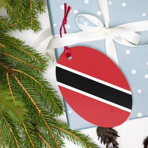 Trinidad and Tobago Wooden Christmas Ornaments