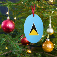 Load image into Gallery viewer, St.  Lucia Wooden Christmas Ornaments