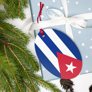 Cuba Wooden Christmas Ornaments