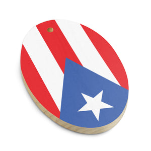 Puerto Rico Wooden Ornaments