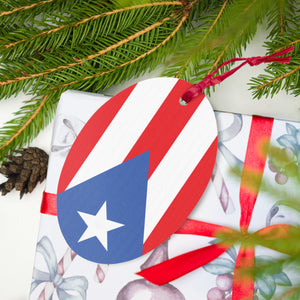 Puerto Rico Wooden Ornaments