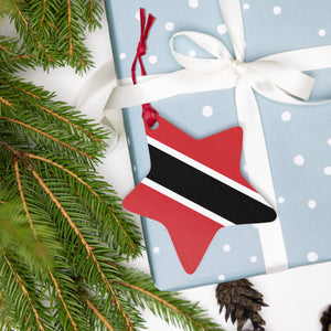 Trinidad and Tobago Wooden Christmas Ornaments