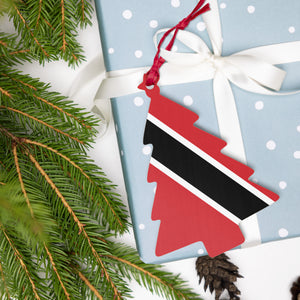 Trinidad and Tobago Wooden Christmas Ornaments