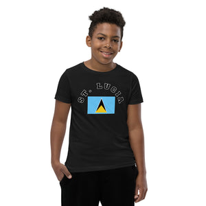 St Lucia Youth Short Sleeve T-Shirt