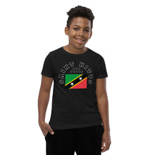 Load image into Gallery viewer, St Kitts and Nevis Youth Short Sleeve T-Shirt