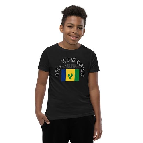 St Vincent and the Grenadines Youth Short Sleeve T-Shirt