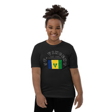 Load image into Gallery viewer, St Vincent and the Grenadines Youth Short Sleeve T-Shirt