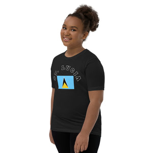 St Lucia Youth Short Sleeve T-Shirt