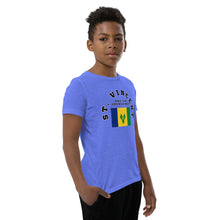 Load image into Gallery viewer, St Vincent and the Grenadines Youth Short Sleeve T-Shirt