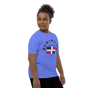 Dominica Republic  Youth Short Sleeve T-Shirt