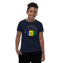 Load image into Gallery viewer, St Vincent and the Grenadines Youth Short Sleeve T-Shirt