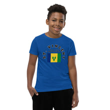 Load image into Gallery viewer, St Vincent and the Grenadines Youth Short Sleeve T-Shirt