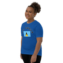 Load image into Gallery viewer, St Lucia Youth Short Sleeve T-Shirt