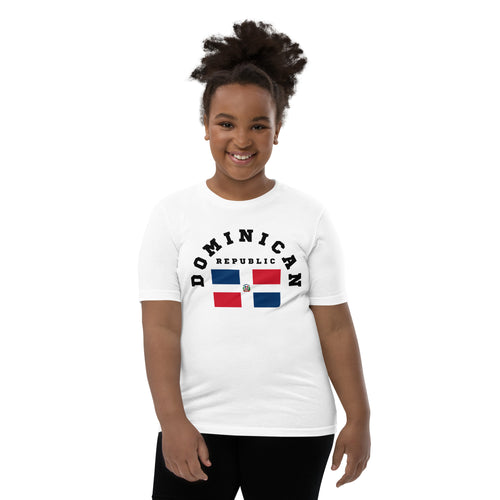 Dominica Republic  Youth Short Sleeve T-Shirt