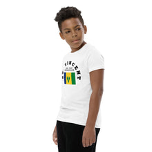 Load image into Gallery viewer, St Vincent and the Grenadines Youth Short Sleeve T-Shirt