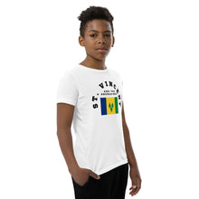 Load image into Gallery viewer, St Vincent and the Grenadines Youth Short Sleeve T-Shirt