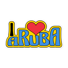 Load image into Gallery viewer, I love Aruba Bubble-free stickers