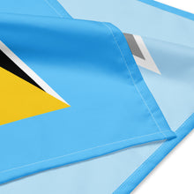 Load image into Gallery viewer, St Lucia Flag Bandana