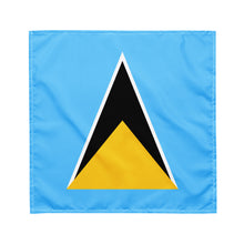 Load image into Gallery viewer, St Lucia Flag Bandana