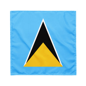 St Lucia Flag Bandana