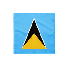 Load image into Gallery viewer, St Lucia Flag Bandana