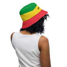 Load image into Gallery viewer, St Kitts and Nevis Reversible Bucket Hat