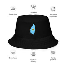 Load image into Gallery viewer, St Lucia Reversible Bucket Hat