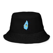 Load image into Gallery viewer, St Lucia Reversible Bucket Hat