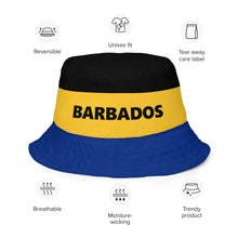 Load image into Gallery viewer, Barbados Reversible Bucket Hat