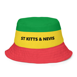 St Kitts and Nevis Reversible Bucket Hat