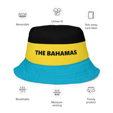 Load image into Gallery viewer, The Bahamas Reversible Bucket Hat