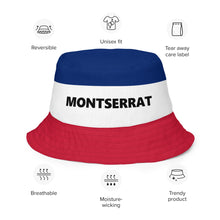 Load image into Gallery viewer, Montserrat  Reversible Bucket Hat