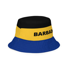 Load image into Gallery viewer, Barbados Reversible Bucket Hat