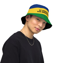 Load image into Gallery viewer, St Vincent and the Grenadines Reversible Bucket Hat