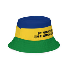 Load image into Gallery viewer, St Vincent and the Grenadines Reversible Bucket Hat