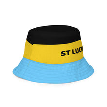 Load image into Gallery viewer, St Lucia Reversible Bucket Hat