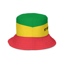 Load image into Gallery viewer, St Kitts and Nevis Reversible Bucket Hat