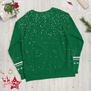 Merri Crissmuss  Green Unisex Sweatshirt