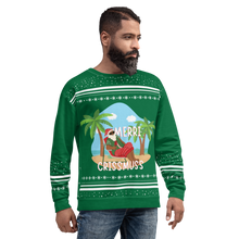 Load image into Gallery viewer, Merri Crissmuss  Green Unisex Sweatshirt