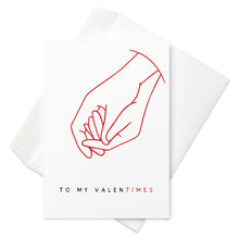 Load image into Gallery viewer, To My Valentimes Valentine&#39;s Day Card