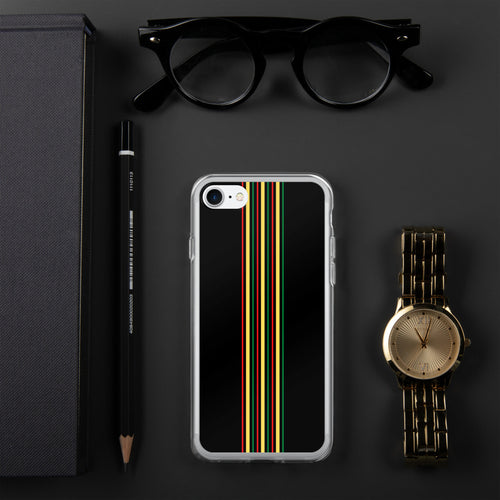 Rasta Stripes iPhone Case