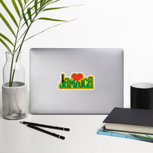 Load image into Gallery viewer, I love Jamaica Bubble-free stickers