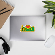 Load image into Gallery viewer, I love Jamaica Bubble-free stickers