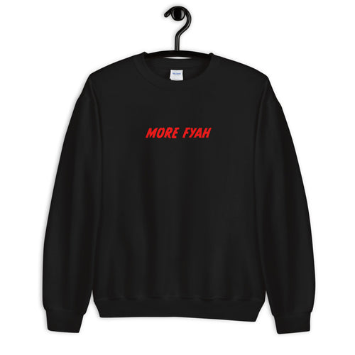 More Fyah Jamaican Unisex Sweatshirt