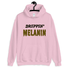 Load image into Gallery viewer, Drippin&#39; Melanin Unisex Hoodie