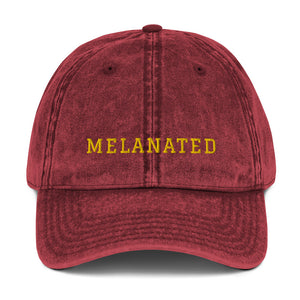 Melanated Vintage Cotton Twill Cap