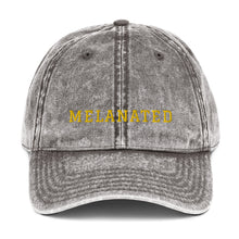 Load image into Gallery viewer, Melanated Vintage Cotton Twill Cap