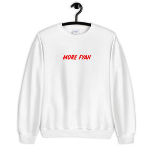 More Fyah Jamaican Unisex Sweatshirt